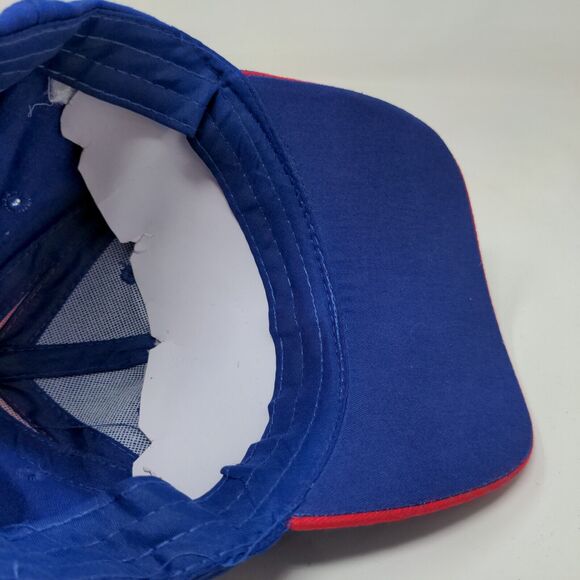 Napa Racing Men's Strapback Hat Blue OSFM Embroidered Logo Fallen Heroes Fund - Picture 13 of 15